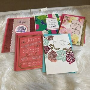 🩵5/$8 Colorful Greeting Card Set